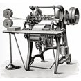 thumbnail image 1 of An Early Bookbinding Machine That Stitched Books From A Coil Of Wire. From Meyers Lexicon Published 1924. by Ken Welsh / Design Pics (14 x, 1 of 3