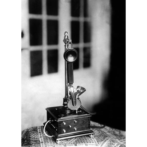 An Early Telephone History (18 x 24)