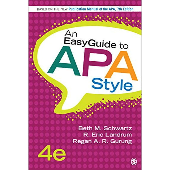 Pre-Owned An EasyGuide to APA Style (Unknown) 1544323727 9781544323725