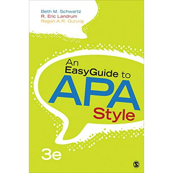 Pre-Owned An EasyGuide to APA Style (EasyGuide Series), 9781483383231, 1483383237, Paperback, 3 edition