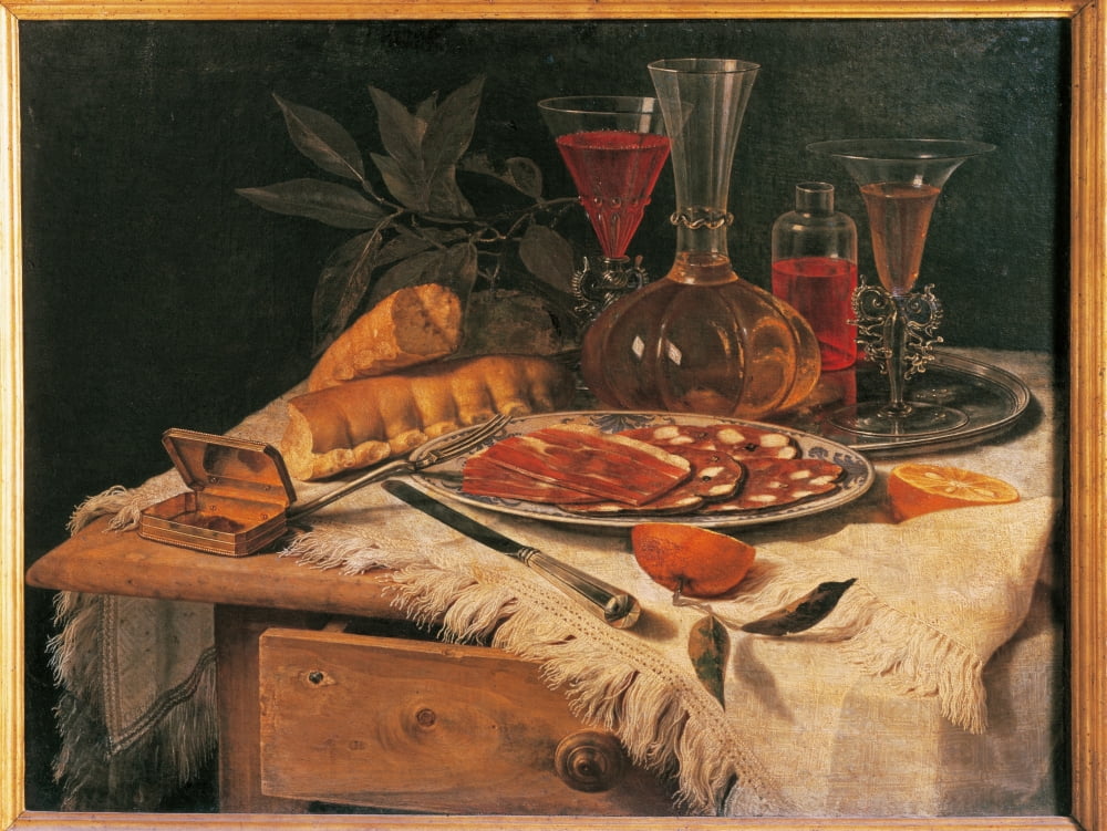 An Elegant Snack Canvas Art - (36 x 24)