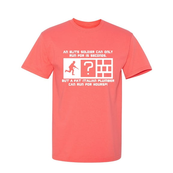 An Elite Soldier Can Only Run Sarcastic Humor Graphic Novelty Funny T Shirt