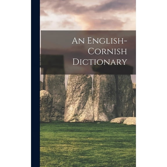 An English-cornish Dictionary (Hardcover)
