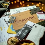 An Escape Room in An Envelope Dinner Party Board Game Scandal