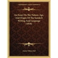 thumbnail image 1 of An Essay On The Nature, Age, And Origin Of The Sanskrit Writing And Language 1838 Paperback 1165304252 9781165304257 Charles William Wall, 1 of 1
