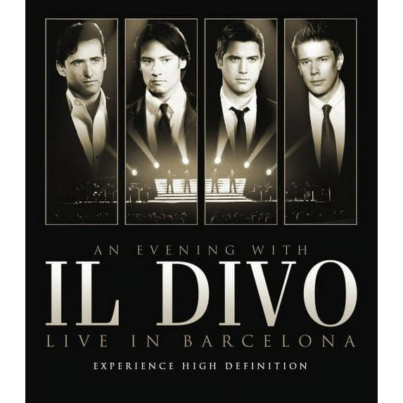 An Evening with Il Divo: Live in Barcelona (Blu-ray)