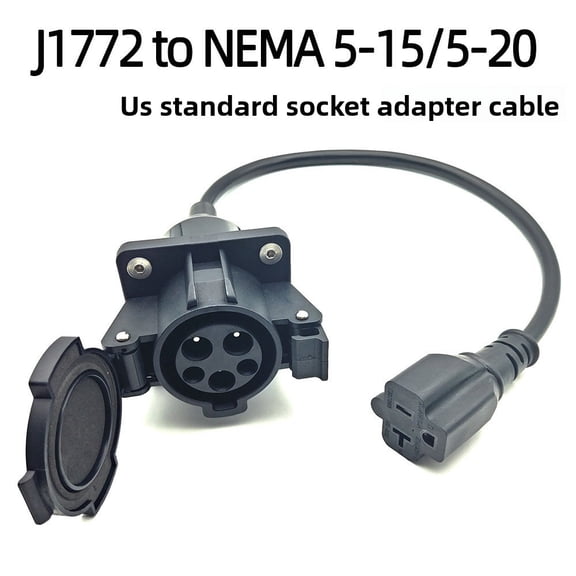 An External Power Outlet For Charging Electric Vehicles, Converting From The US Standard NEMA5-20R To A Universal Socket
