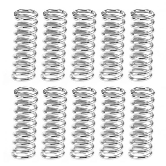 Soimiss 20Pcs Premium Plated Silver Tension Spring for Printer Use Corrosion Resistant