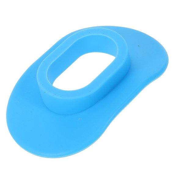 Raindrops White Silicone Mouth Guard for Daily Use Durable Comfortable Frost Resistant 1 Piece