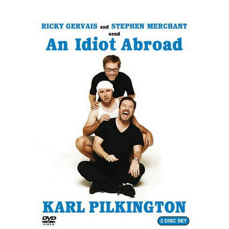 An Idiot Abroad Season One DVD Walmart