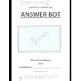 thumbnail image 1 of An Illustrate It Yourself: Answer Bot (Paperback), 1 of 1