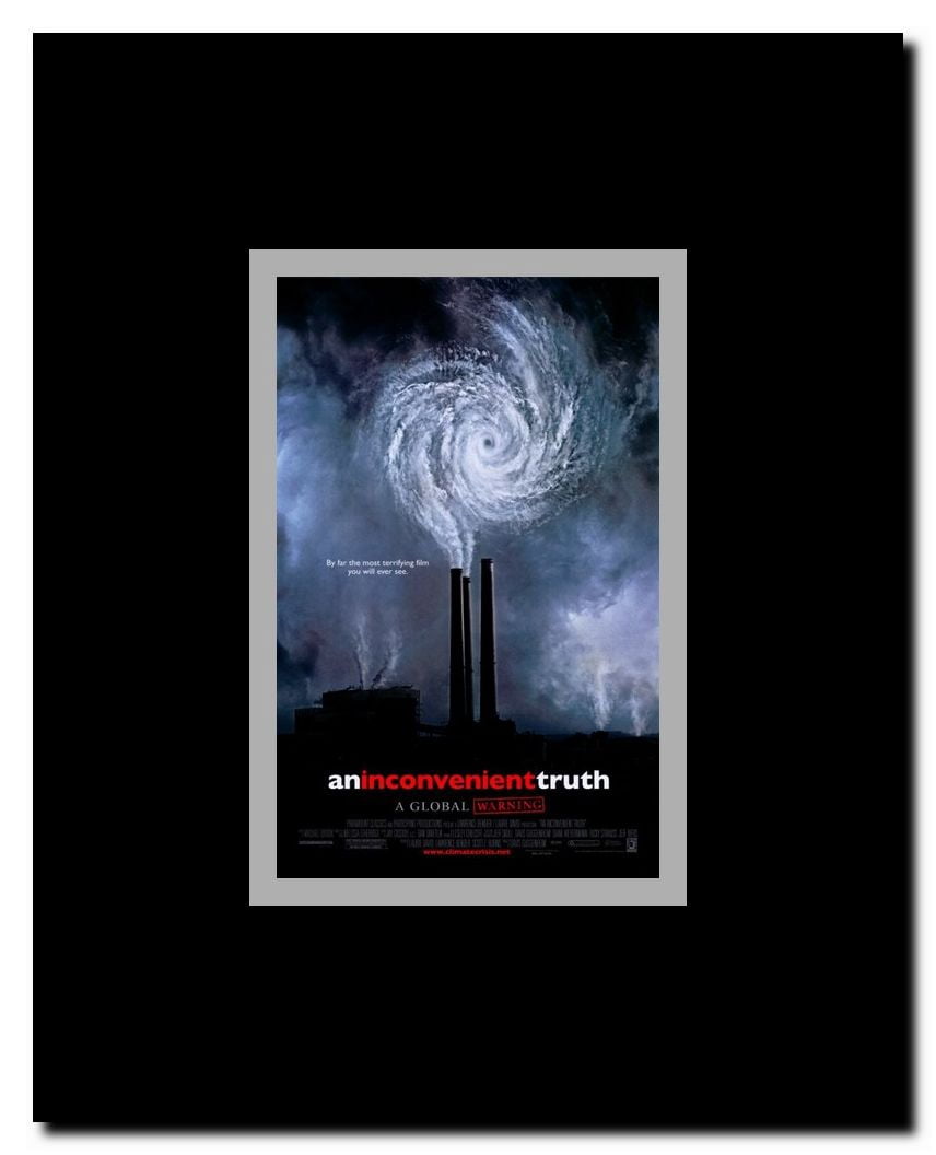 An Inconvenient Truth Framed Movie Poster