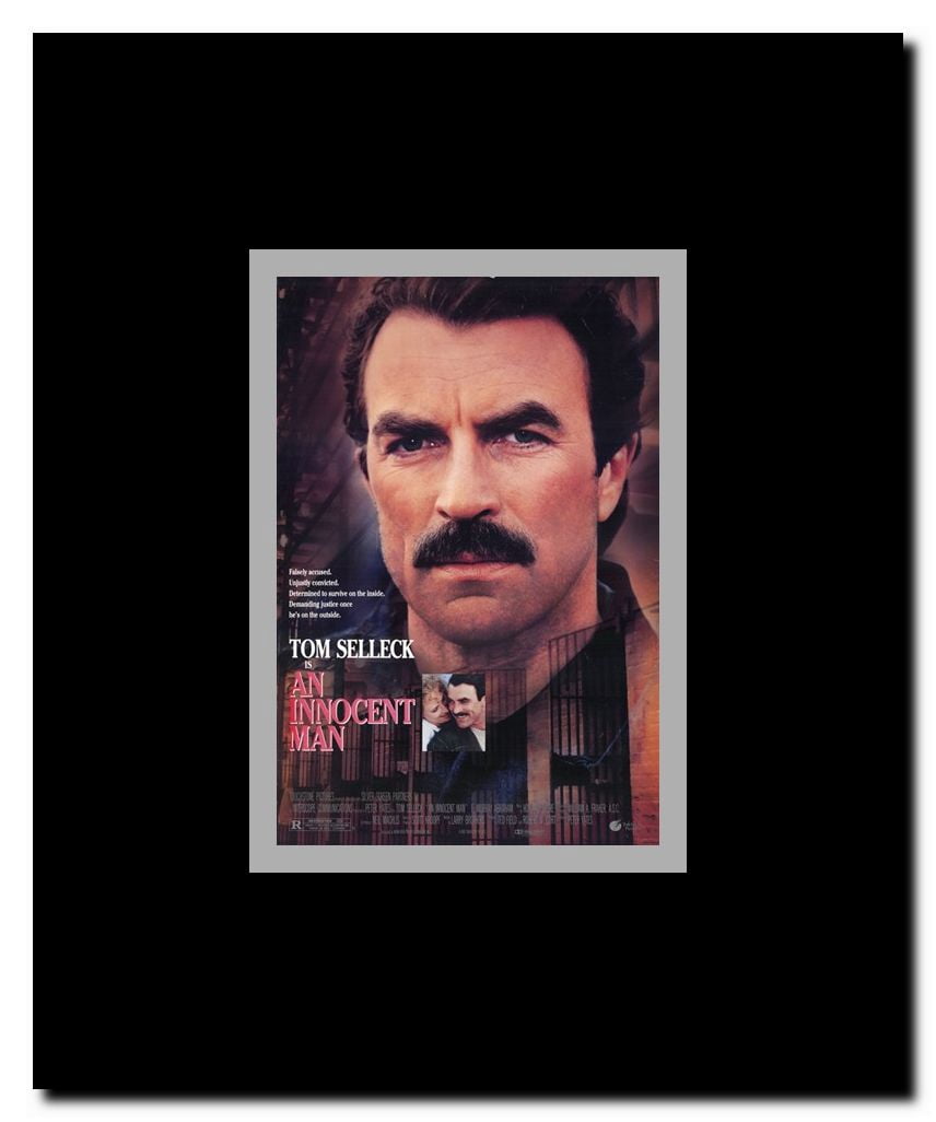 An Innocent Man Framed Movie Poster