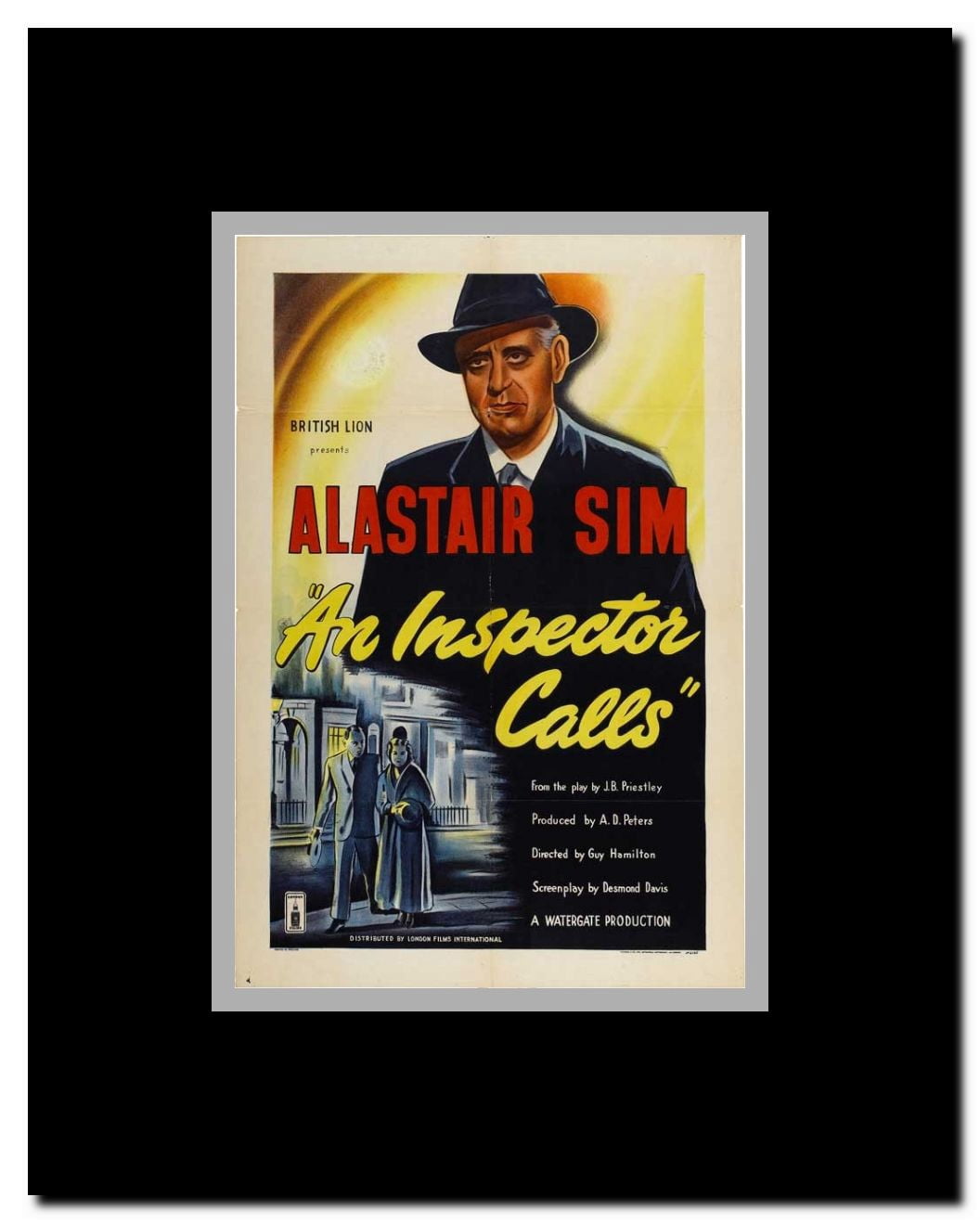 An Inspector Calls Framed Movie Poster