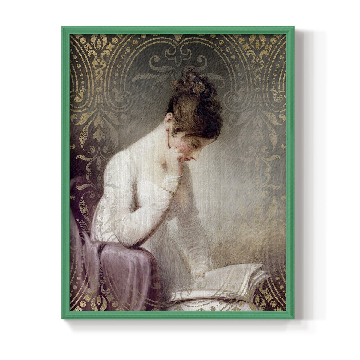 An Interesting Story in Paper Solid Wood 11 x 14 Framed Print