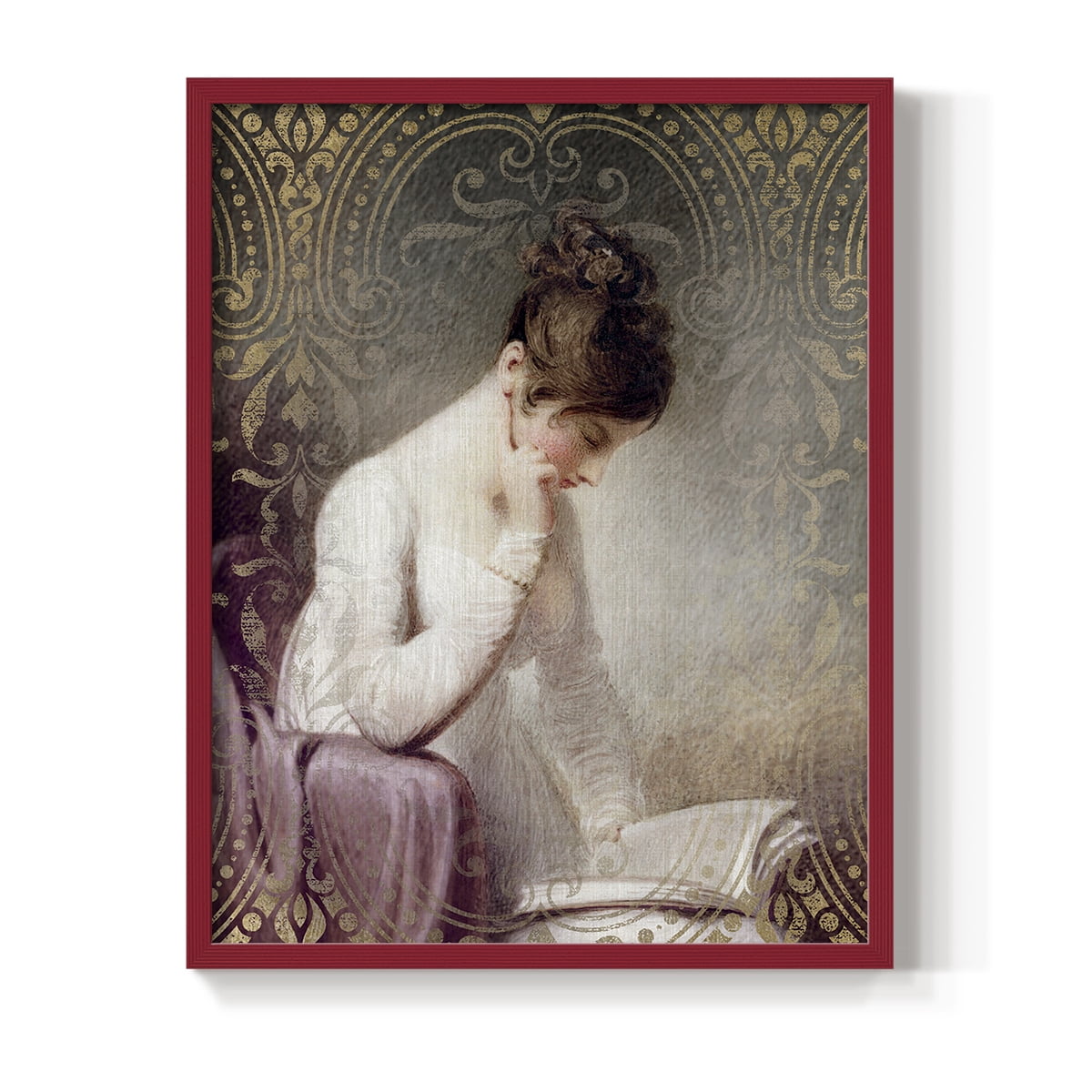 An Interesting Story in Paper Solid Wood 11 x 14 Framed Print