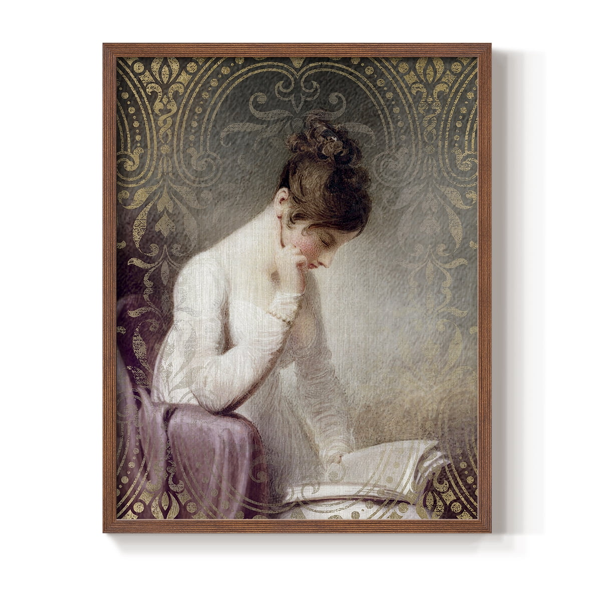An Interesting Story in Paper Solid Wood 8 x 10 Framed Print