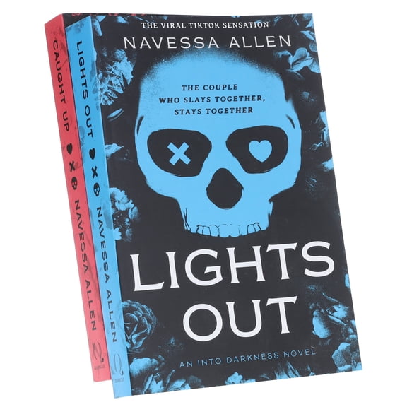 An Into Darkness Series By Navessa Allen Lights Out & Caught Up 2 Books -Fiction-Paperback