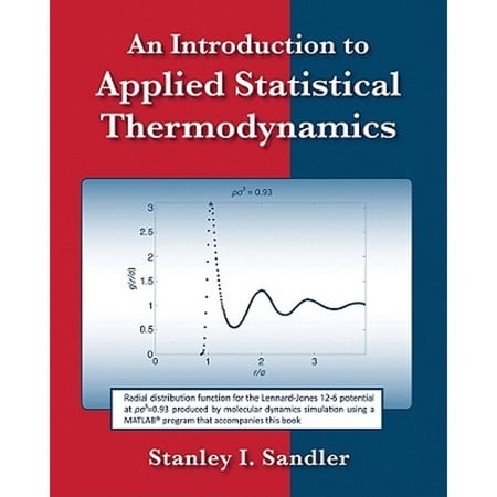 Pre-Owned An Introduction to Applied Statistical Thermodynamics 9780470913475 0470913479 Paperback 1 edition