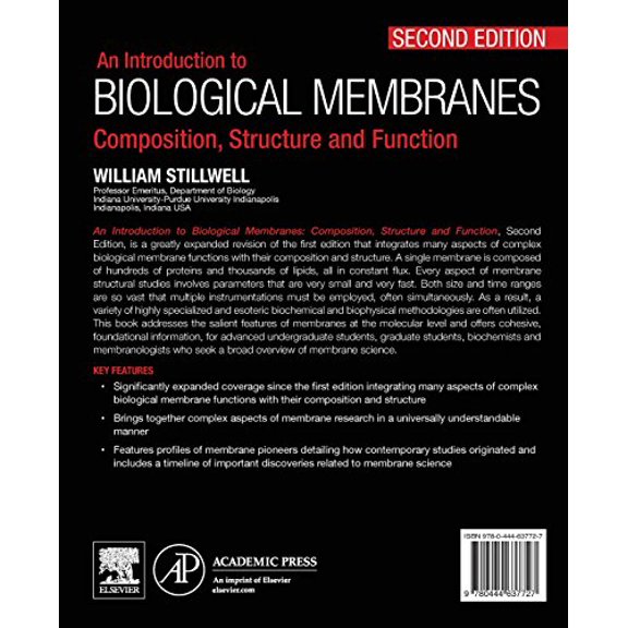 Pre-Owned Introduction to Biological Membranes: Composition, Structure and Function, 2e