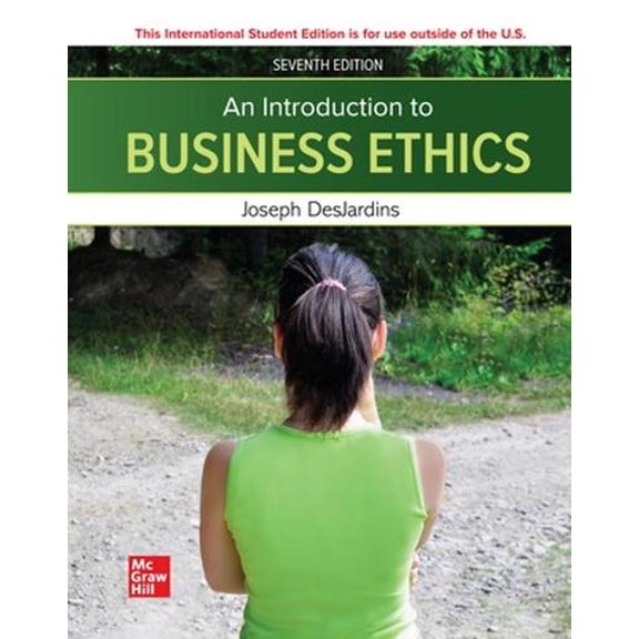 An Introduction to Business Ethics ISE (Paperback) by Joseph DesJardins