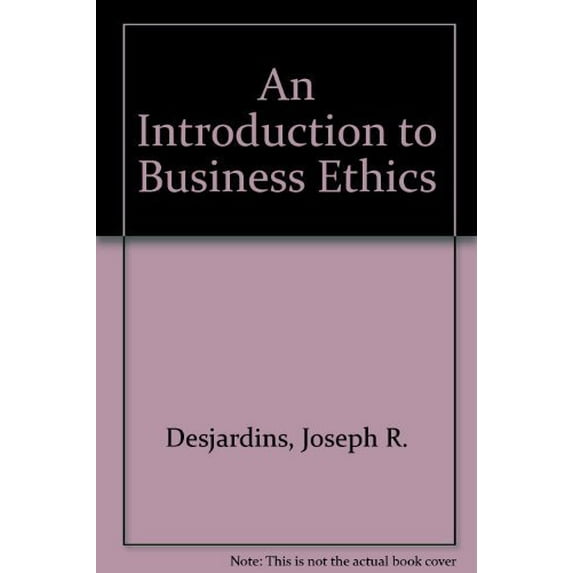 Pre-Owned An Introduction to Business Ethics Paperback - USED