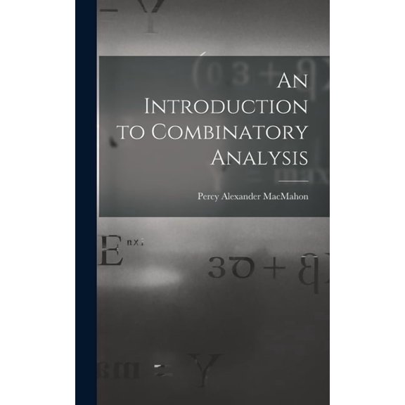 An Introduction to Combinatory Analysis (Hardcover)