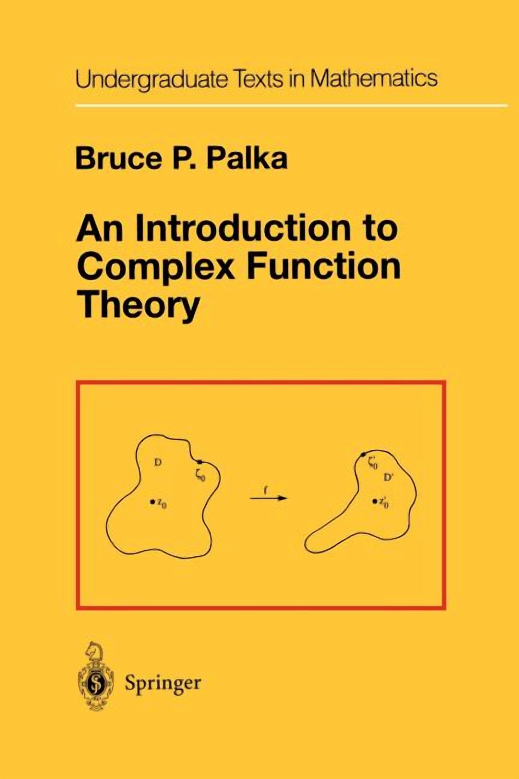 An Introduction to Complex Function Theory - Walmart.com