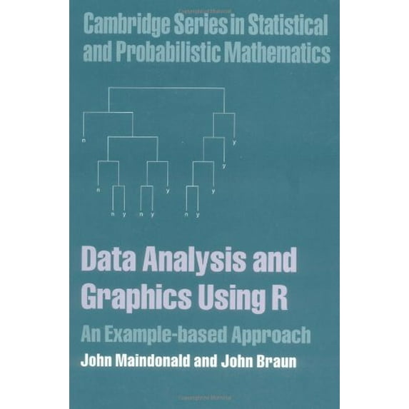 Pre-Owned Data Analysis and Graphics Using R: An Example-based Approach (Cambridge Series in Statistical and Probabilistic Mathematics, Series Number 10) (Hardcover) 0521813360 9780521813365