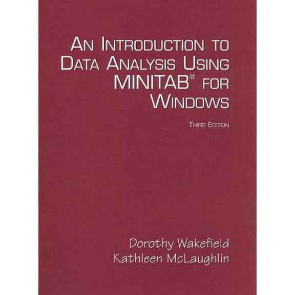 Pre-Owned Introduction to Data Analysis Using Minitab for Windows, An Paperback