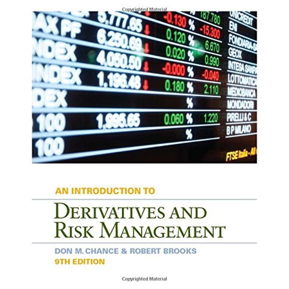 Pre-Owned Introduction to Derivatives and Risk Management (with Stock-Trak Coupon)