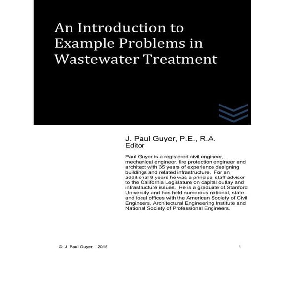 An Introduction to Example Problems in Wastewater Treatment