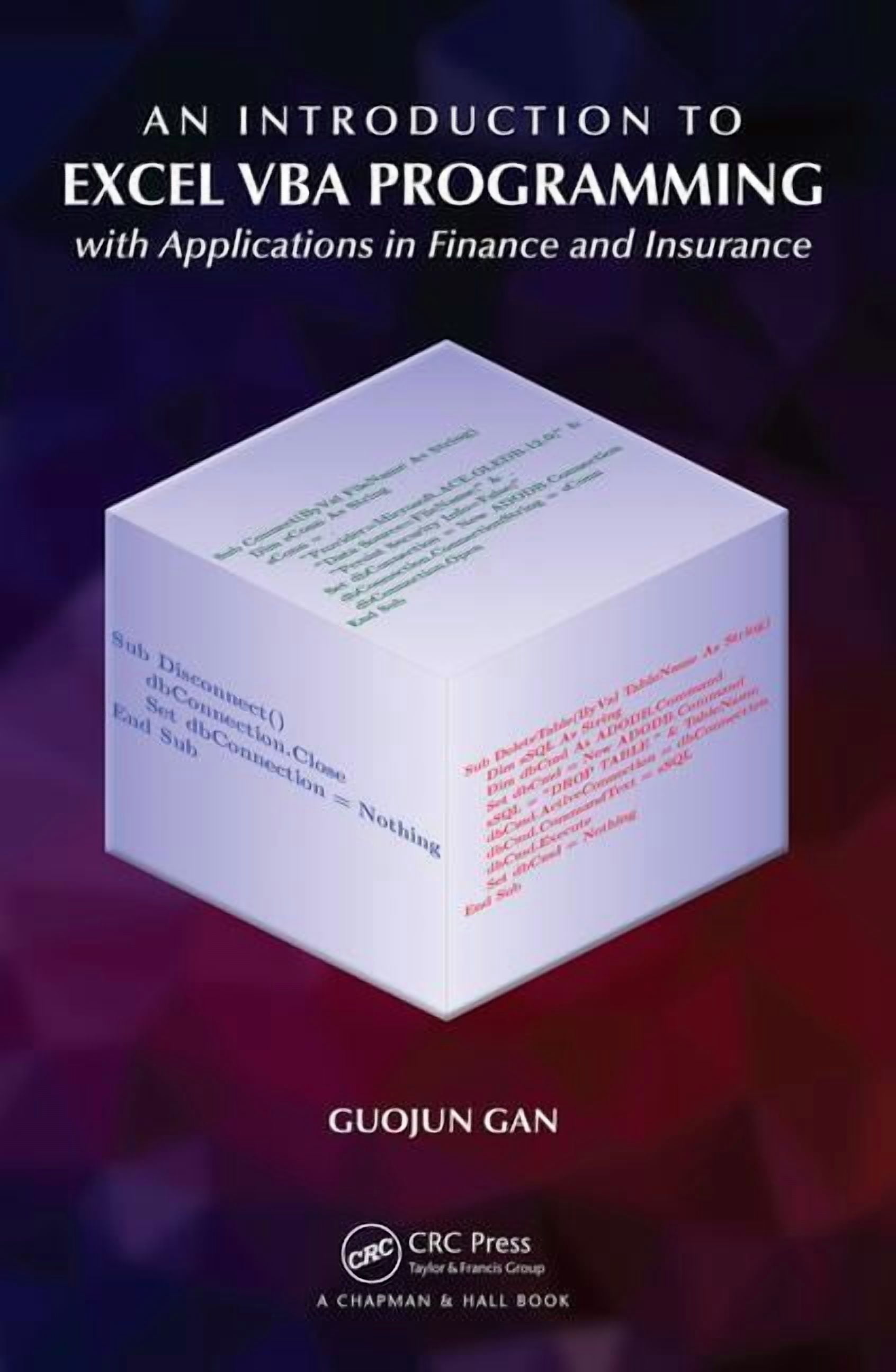 Vba Introduction An Introduction to Excel VBA Programming: with Applications in Finance ...