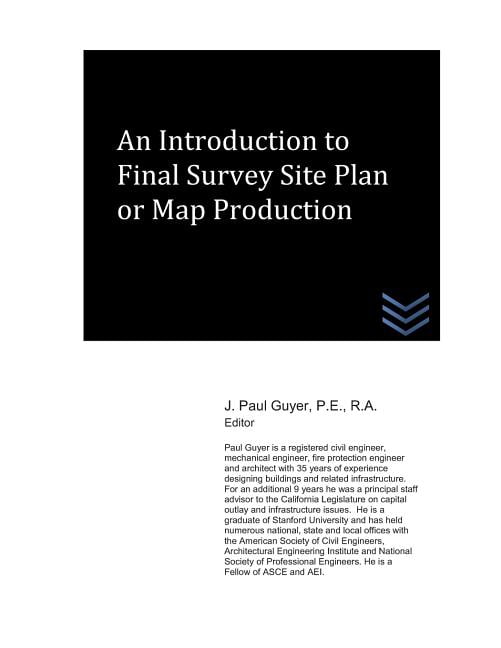 An Introduction to Final Survey Site Plan or Map Production (Paperback ...