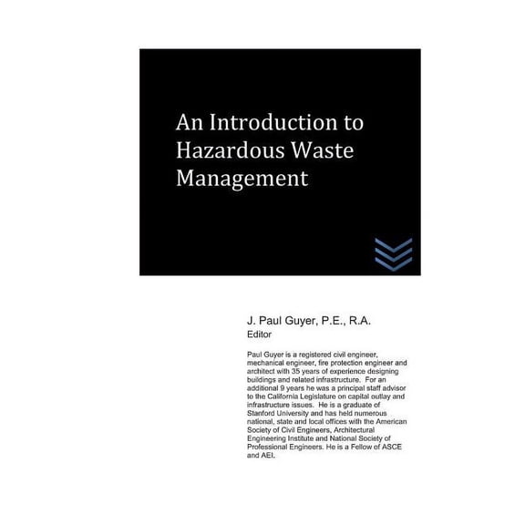 An Introduction to Hazardous Waste Management (Paperback)