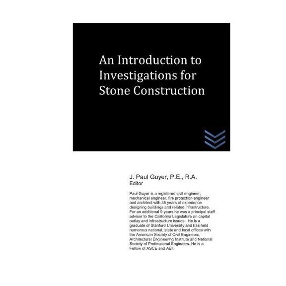 Geotechnical Engineering: An Introduction to Investigations for Stone Construction (Paperback)