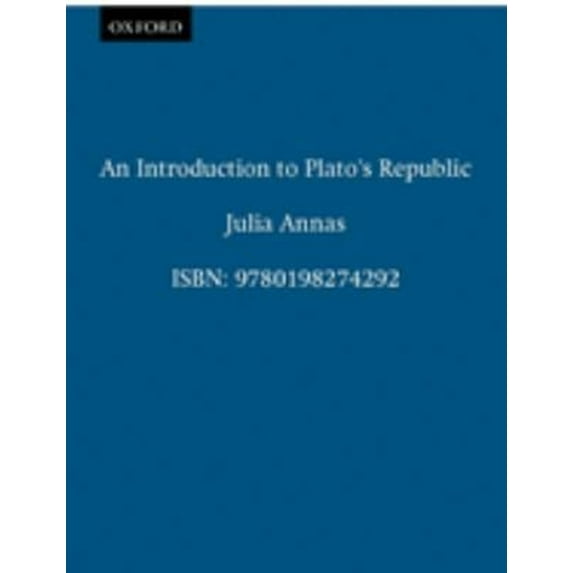 Pre-Owned An Introduction to Plato's Republic (Paperback) 0198274297 9780198274292
