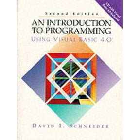Pre-Owned Introduction to Programming Using Visual Basic 4.0, An, 9780132753142, 0132753146, Paperback, 2nd Bk&CD edition