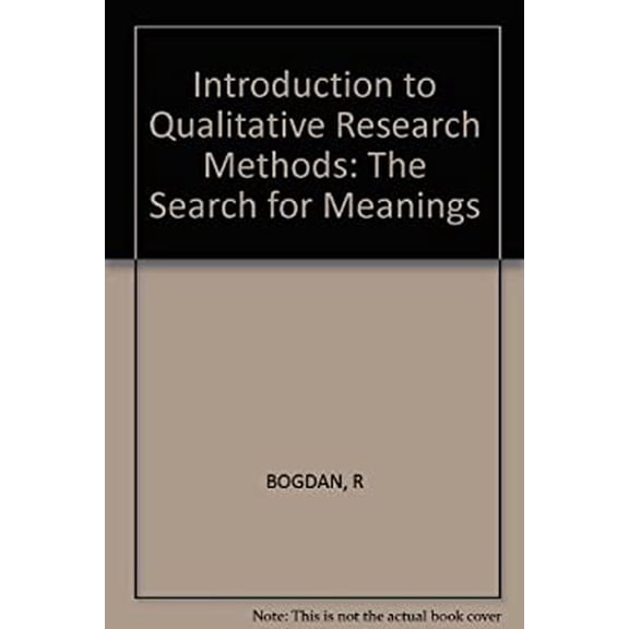 Pre-Owned Introduction to qualitative research methods: A phenomenological approach to the social sciences (Hardcover) 0471085715 9780471085713