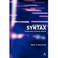 thumbnail image 1 of An Introduction to Syntax: Fundamentals of Syntactic Analysis, (Paperback), 1 of 1