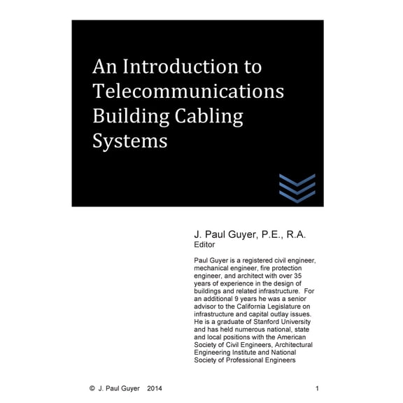 An Introduction to Telecommunications Building Cabling Systems (Paperback)