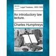 thumbnail image 1 of An Introductory Law Lecture. (Paperback), 1 of 1