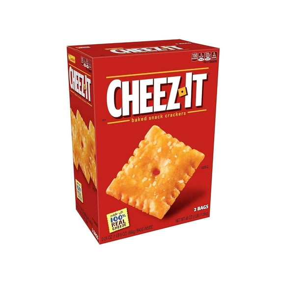 An Item of Cheez-It Original Crackers (24 oz, 2 ct.) - Pack of 1 - Bulk Disc