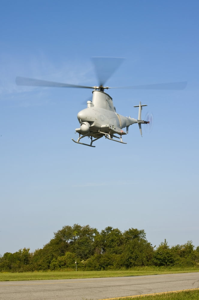 An MQ-8B Fire Scout unmanned aerial vehicle Canvas Art - Stocktrek Images (24 x 35)