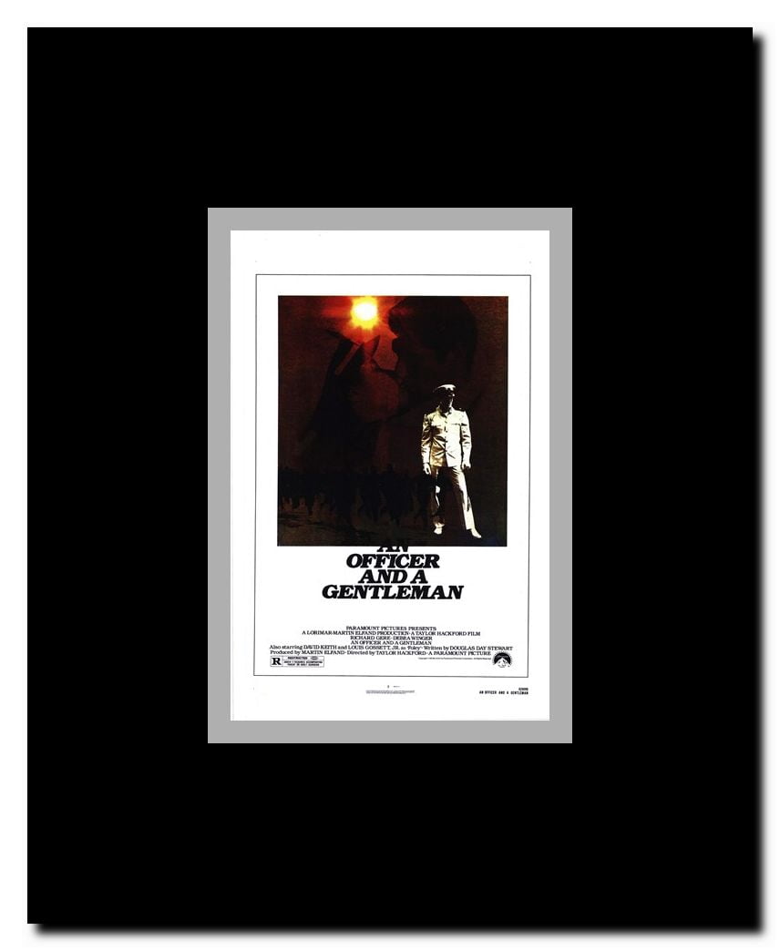 An Officer and a Gentleman Framed Movie Poster