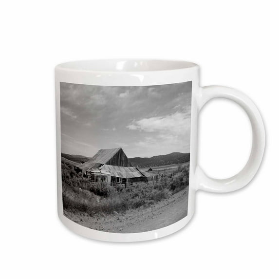 3drose, an Old Farm Shed on Some Property on a Road Less Traveled in Ut, 15oz Mug