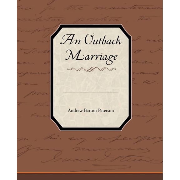 An Outback Marriage (Paperback)