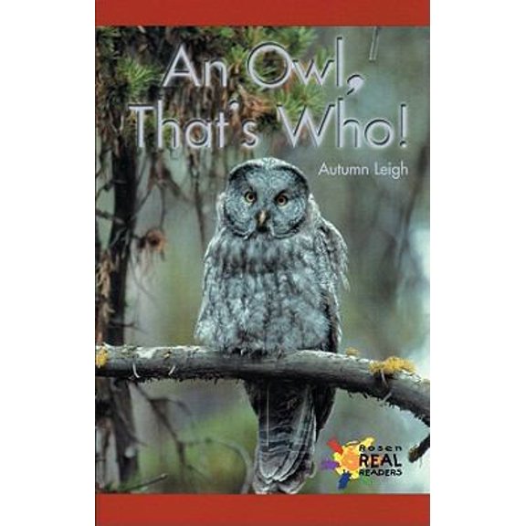Pre-Owned An Owl, That's Who! (Paperback) 0823981754 9780823981755