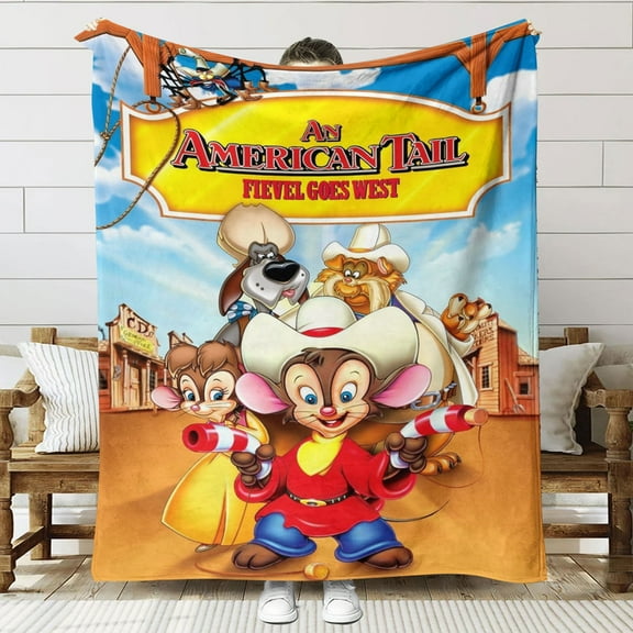 An american tail Throw Blanket Gifts for Fans Lover Girls Boys Women Present Hoodie Him Bed 30"x40"