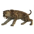thumbnail image 1 of An angry saber-toothed tiger. Poster Print by Corey Ford/Stocktrek Images, 1 of 2